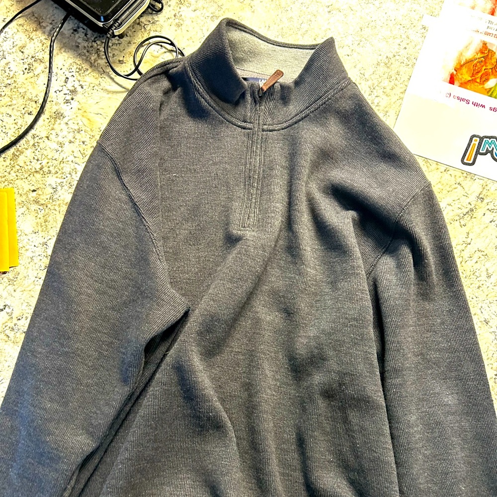 XL Men’s Lands’ End Zip Up Sweatshirt